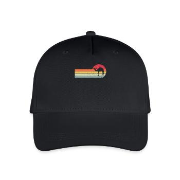 Camel - Organic Kids’ Baseball Cap - black - Front