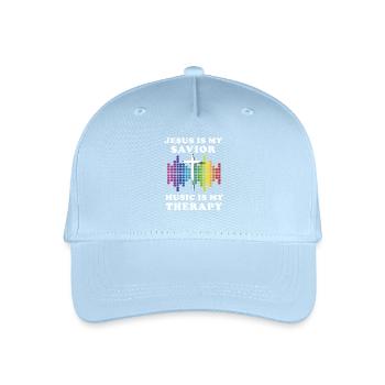 Music Christian - Organic Kids’ Baseball Cap - light blue - Front