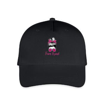 Team Braut - Kinder Bio Basecap - Schwarz - Vorne