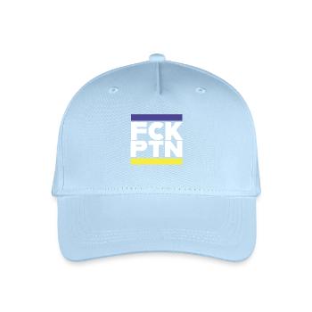 FCK PTN Peace pour l’Ukraine et l’Europe - Casquette de baseball bio Enfant - bleu clair - Devant