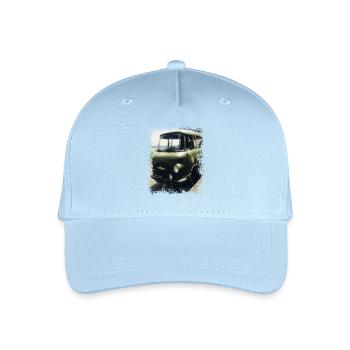 Barkas - NVA - DDR - Transporter - Kinder Bio Basecap - Hellblau - Vorne