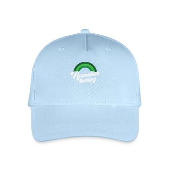 Rainbow Mental Health Therapy - Organic Kids’ Baseball Cap - light blue - Front
