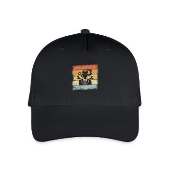 Ingenieur - Kinder Bio Basecap - Schwarz - Vorne