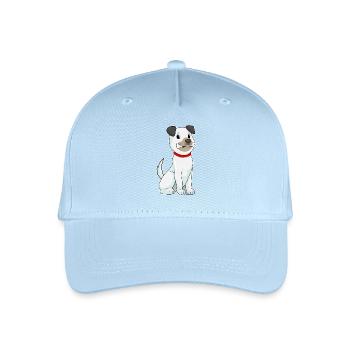 Dog Bones - Organic Kids’ Baseball Cap - light blue - Front