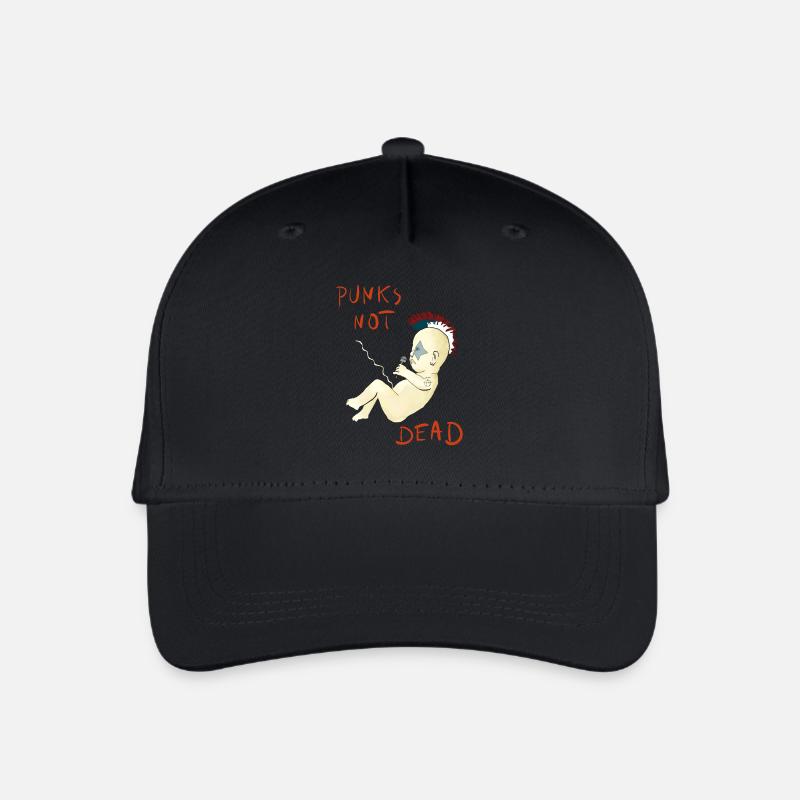 Les punks ne sont pas morts - Casquette de baseball bio Enfant - noir