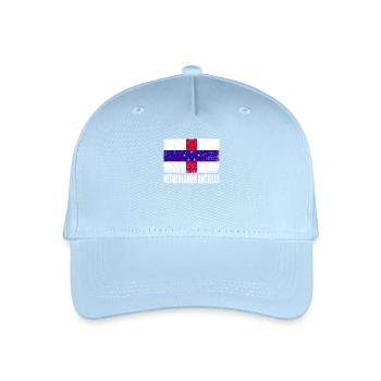 Netherlands Antilles Flag - Organic Kids’ Baseball Cap - light blue - Front