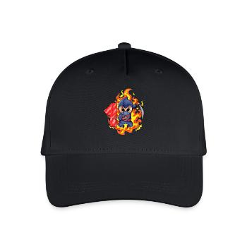 1st Birthday Boy 1 Year Old Ninja - Organic Kids’ Baseball Cap - black - Front