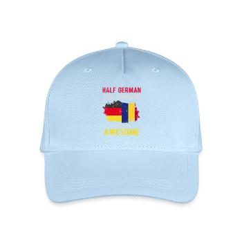 Moitié allemand moitié roumain - Casquette de baseball bio Enfant - bleu clair - Devant