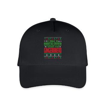 Mason Christmas Saying - Organic Kids’ Baseball Cap - black - Front