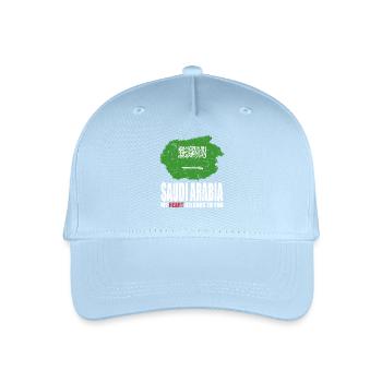 Saudi Arabia flag - Organic Kids’ Baseball Cap - light blue - Front