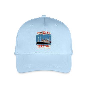 TITANIC creation Louis RUNEMBERG © Adagp - Organic Kids’ Baseball Cap - light blue - Front