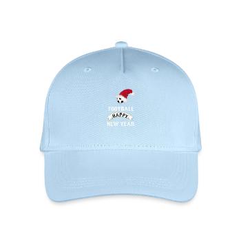 HAPPY FOOTBALL NEW YEAR - Casquette de baseball bio Enfant - bleu clair - Devant