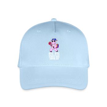 Einschulung Erste Klasse Mädchen - Kinder Bio Basecap - Hellblau - Vorne