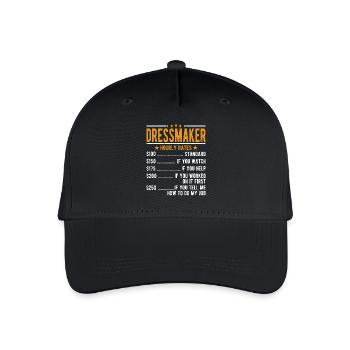 Schneider Stundenlohn - Kinder Bio Basecap - Schwarz - Vorne