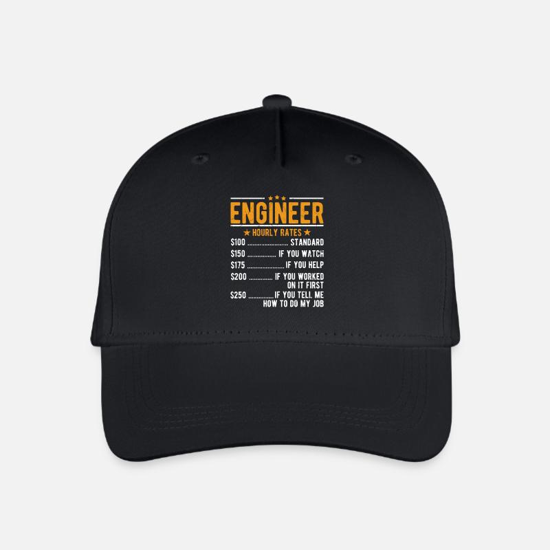 Techniker Stundenlohn - Kinder Bio Basecap - Schwarz