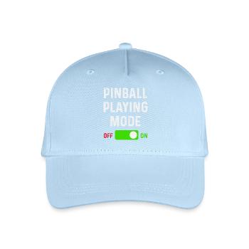 Mode de jeu de flipper sur le flipper hors jeu - Casquette de baseball bio Enfant - bleu clair - Devant