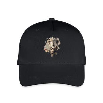 Camel - Organic Kids’ Baseball Cap - black - Front