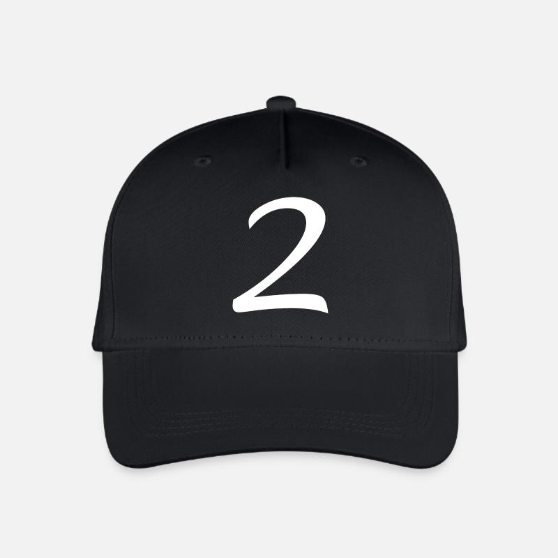 2 - Casquette de baseball bio Enfant - noir