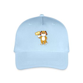 Dog bones - Organic Kids’ Baseball Cap - light blue - Front