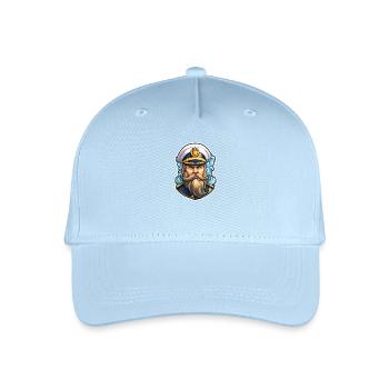 Sailor Old Man - Organic Kids’ Baseball Cap - light blue - Front