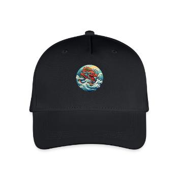 Dragon chinois - Casquette de baseball bio Enfant - noir - Devant