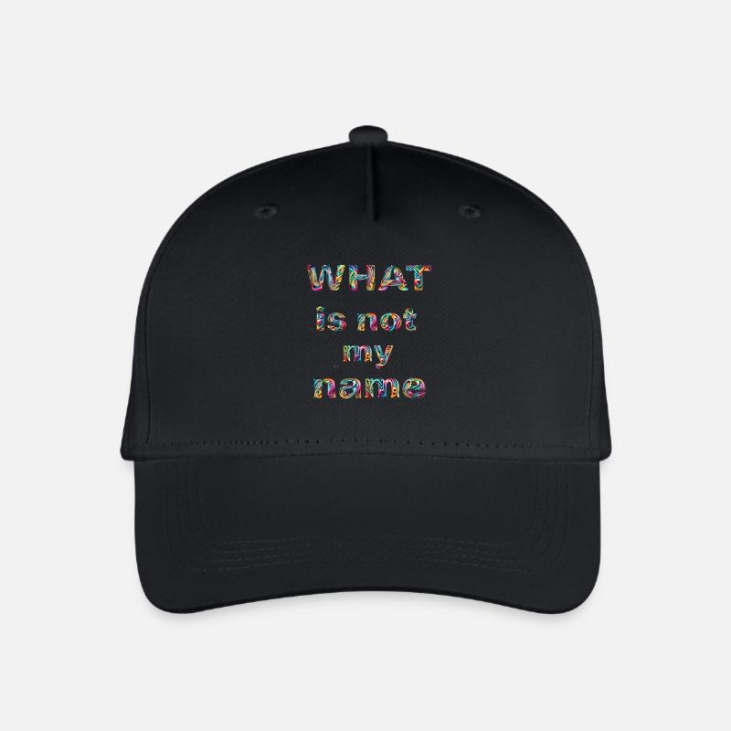 What is not my name - Kinder Bio Basecap - Schwarz