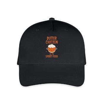 Chicken Butter Indian Cuisine India - Organic Kids’ Baseball Cap - black - Front