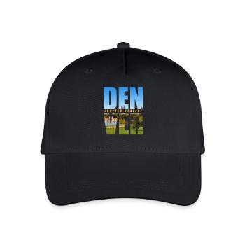 Denver USA Souvenir - Kinder Bio Basecap - Schwarz - Vorne