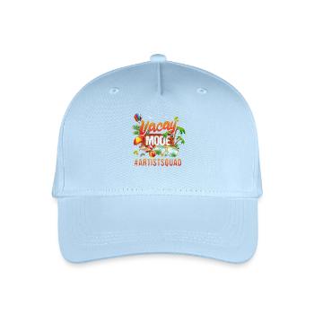 Groupe de vacances d’artiste #Artistsquad - Casquette de baseball bio Enfant - bleu clair - Devant