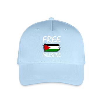 Free palestine - Kinder Bio Basecap - Hellblau - Vorne