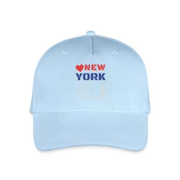 New York City Five Boroughs Love New York Bronx - Organic Kids’ Baseball Cap - light blue - Front