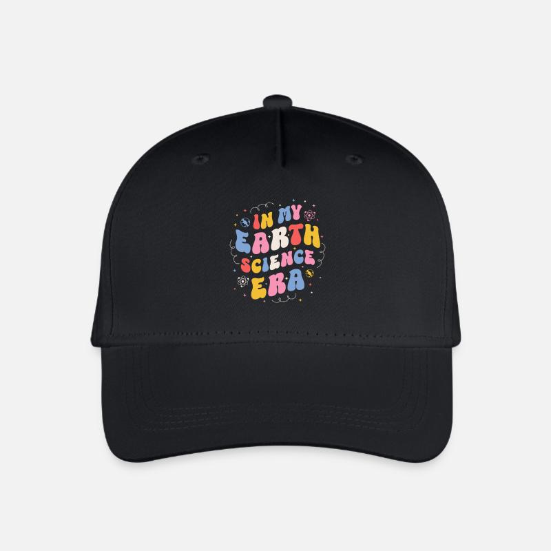 Studentin der Geowissenschaften Groovy Vintage - Kinder Bio Basecap - Schwarz