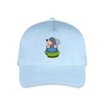Maulwurf Dose - Kinder Bio Basecap - Hellblau - Vorne