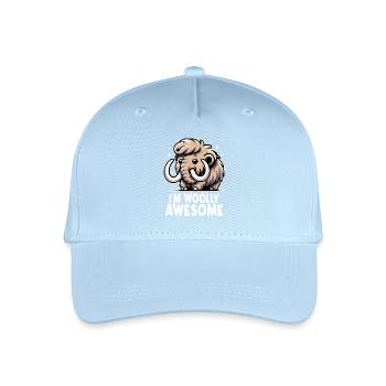 Je suis génial et laineux - Casquette de baseball bio Enfant - bleu clair - Devant