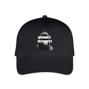 Monkey Business - Gorille - Casquette de baseball bio Enfant - noir - Devant