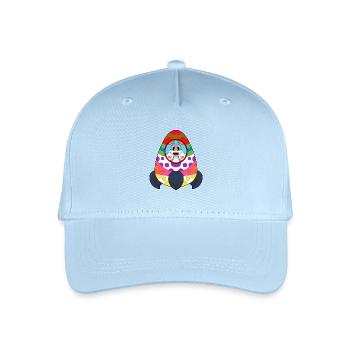 Rabbit Easter Rocket - Casquette de baseball bio Enfant - bleu clair - Devant
