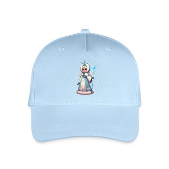 Ded Moroz Snegurochka, Russian Santa Claus - Organic Kids’ Baseball Cap - light blue - Front