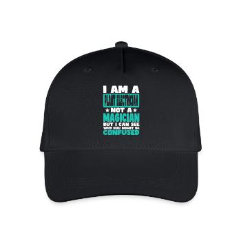 Électricien d’usine - Casquette de baseball bio Enfant - noir - Devant