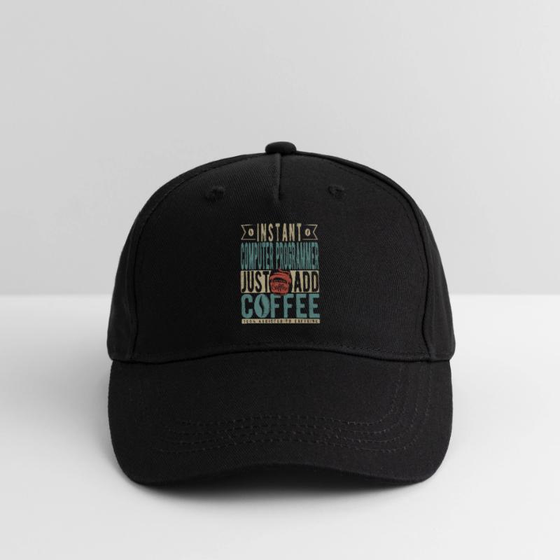 Programmateur informatique instantané il suffit d’ajouter du café Casquette de baseball bio Enfant