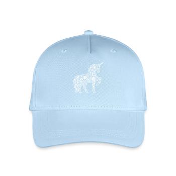 Fantasy Unicorn Horse Fans Unicorn Lovers - Organic Kids’ Baseball Cap - light blue - Front