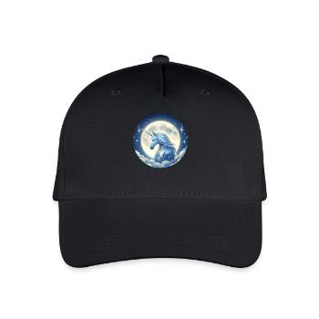 Fantaisie Licorne Chevaux Fans Licorne Amoureux - Casquette de baseball bio Enfant - noir - Devant