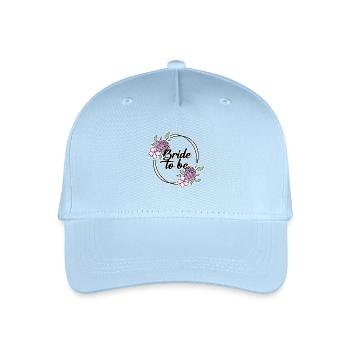Bridal Wedding Dress - Organic Kids’ Baseball Cap - light blue - Front