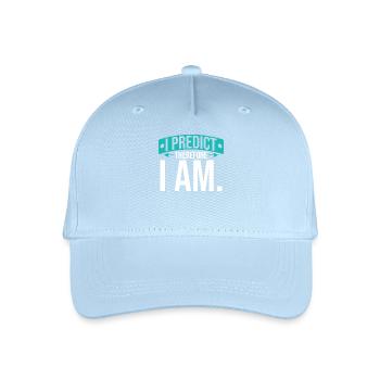 Ich Sage Voraus, Deshalb Bin Ich - Statistiker - Kinder Bio Basecap - Hellblau - Vorne