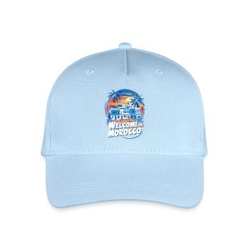 Bienvenue au Village Marocain - Casquette de baseball bio Enfant - bleu clair - Devant
