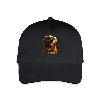 Golden Retriever Dog Dog Mom Dogs Lover - Organic Kids’ Baseball Cap - black - Front