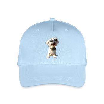 Maltese Little Maltese Dog Love Sweet Maltese - Organic Kids’ Baseball Cap - light blue - Front