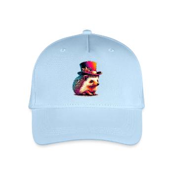 Igel - Kinder Bio Basecap - Hellblau - Vorne