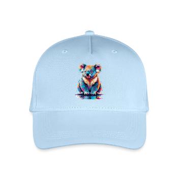 Koala - Organic Kids’ Baseball Cap - light blue - Front