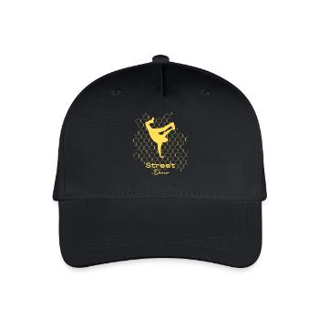 Street Dancer - Kinder Bio Basecap - Schwarz - Vorne