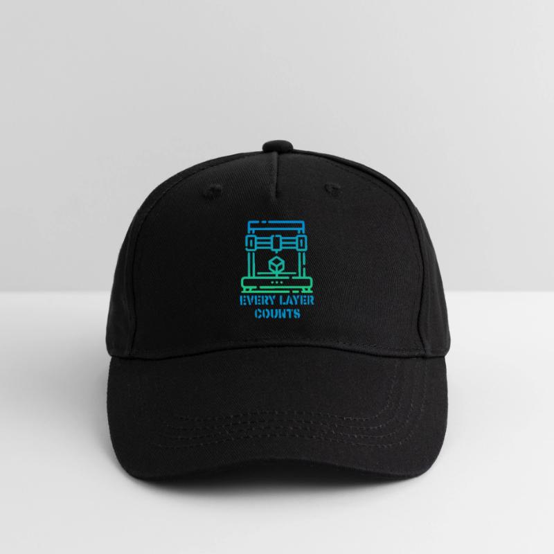 Every Layer Counts 3d Printer Organic Kids’ Baseball Cap